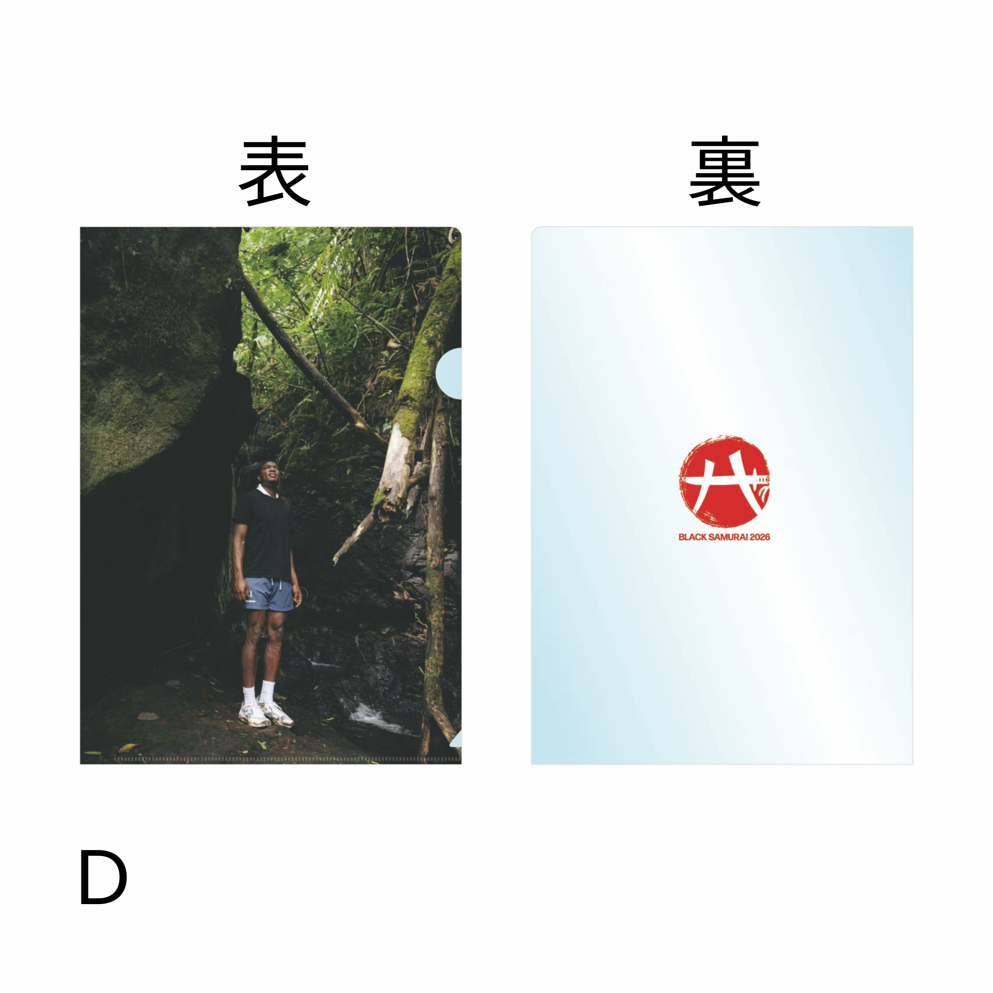 A4クリアファイル D