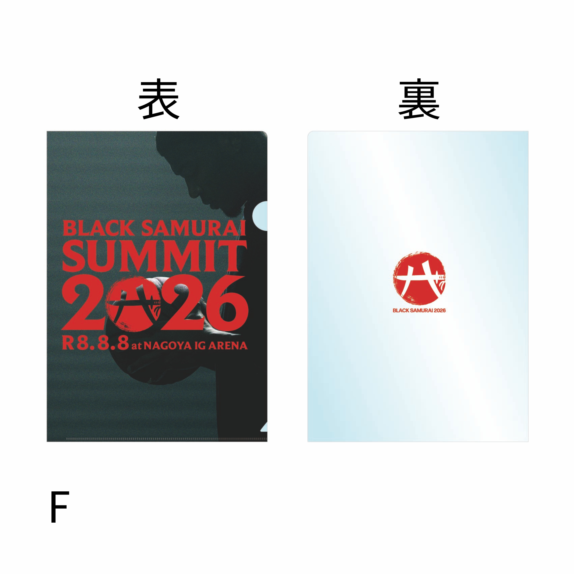 A4クリアファイル F